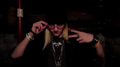 A ganksta rapper from the land of nerd rage!