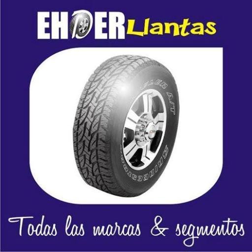 Ehder Llantas. Llantas para autos, racing, camionetas, camiones, buses, montacarga e industriales, OTR.