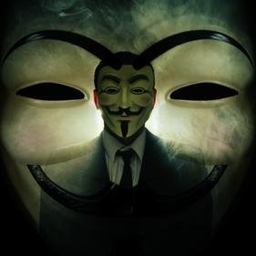 Kami tidak perlu pemimpin, kita punya ide, ide adalah anti peluru. kita semua bangkit dan berdiri untuk suatu perubahan. -We are many, we are Anonymous.