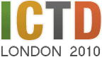 ICTD2010's profile picture. The ICTD2010 Conference promises to be one of the most exciting and intellectually stimulating ICT4D events in 2010.