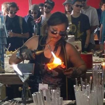 glass artist, vegan, sci fi fan