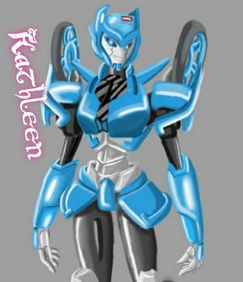 Kathleen Hide is my name,Daughter to Chromia, Who knew My father was Ironhide, Prime's weapon specialist, You feeling Lucky Punk?