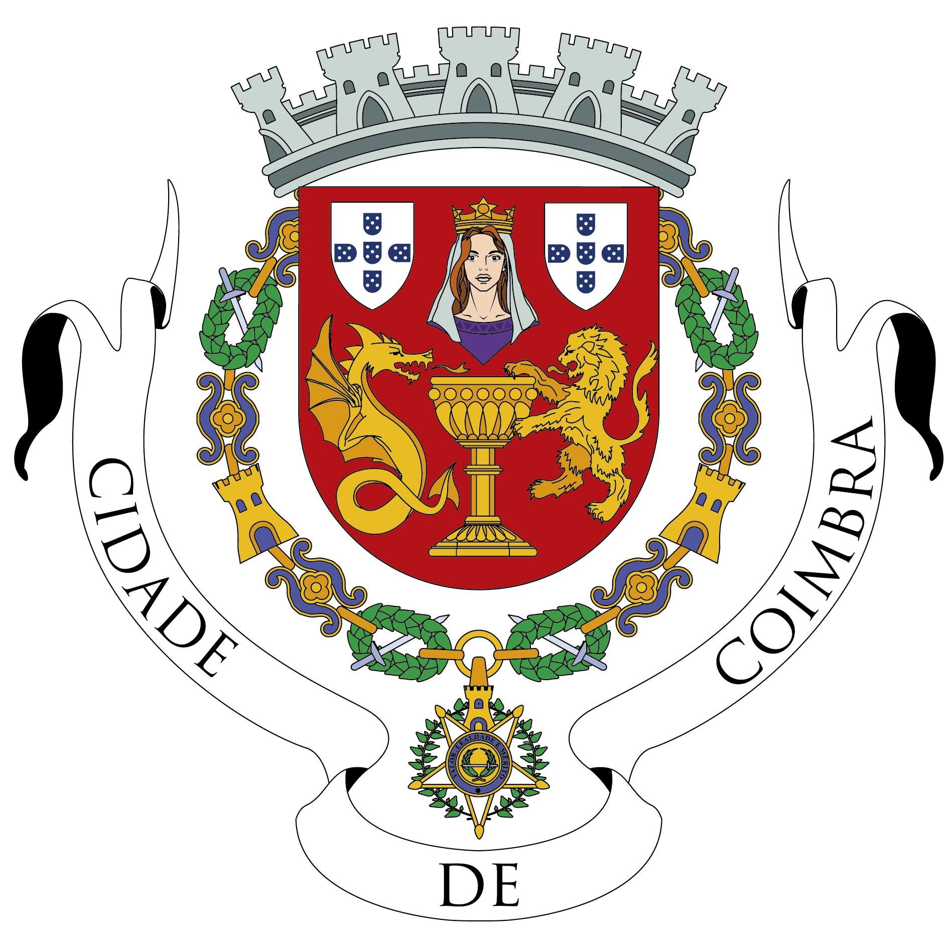 Página oficial da Câmara Municipal de Coimbra