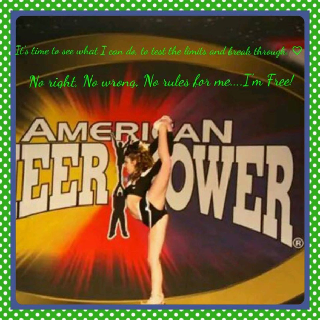 Belive in yourself and you can do anything you set your mind to #cheer#ice