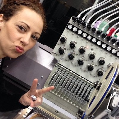 I have a nerdy passion for what I do - I love the needles, thread, and meditating to the machine sounds. It's how I do.