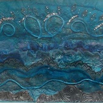 Local Suffolk Artist Specialising in Textile Design, Vintage Candle Art & Oil Painting.