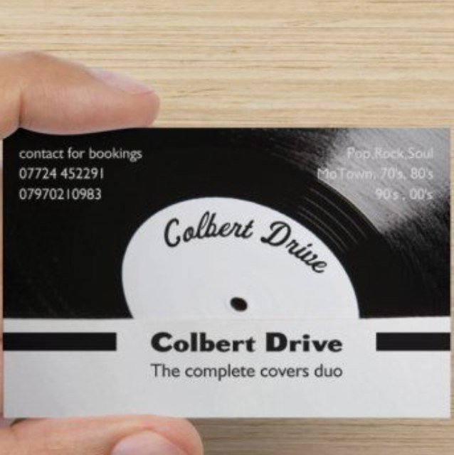 Colbert Drive are the complete covers duo from Kent. With songs from all decades these are the guys to start your party! Colbertdrivebookings@outlook.com