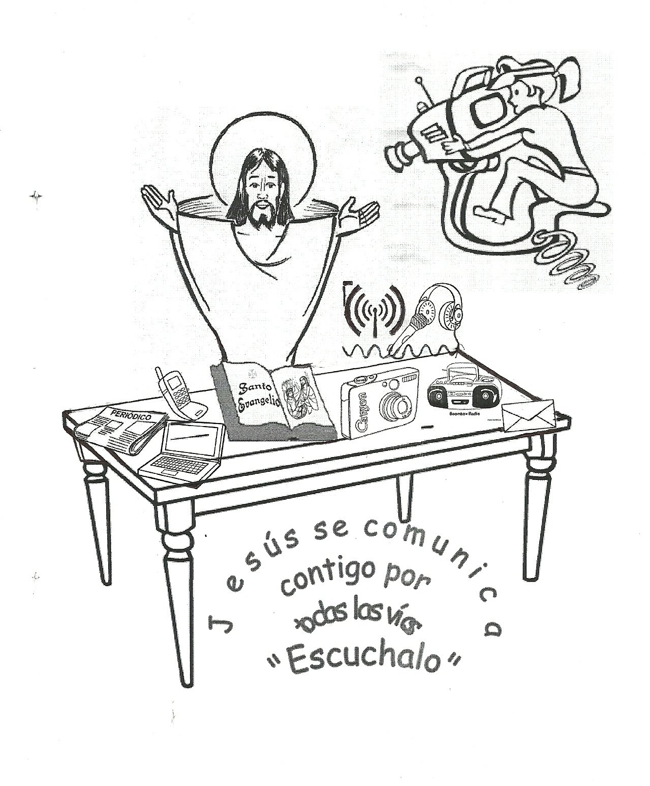 Te invitamos a ser Reporteros de la Fe en Cristo Jesús y en compañía del Espíritu Santo acobijados por María Santísima