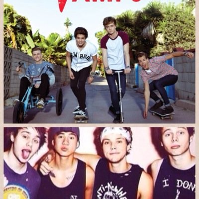 I Love 5SOS, The Vamps, and One Direction!!