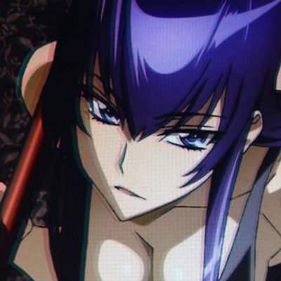 Saeko Busujima 毒島冴子 Violetsadist Twitter