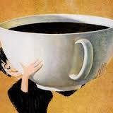 Big Cup Coffee Tweeting