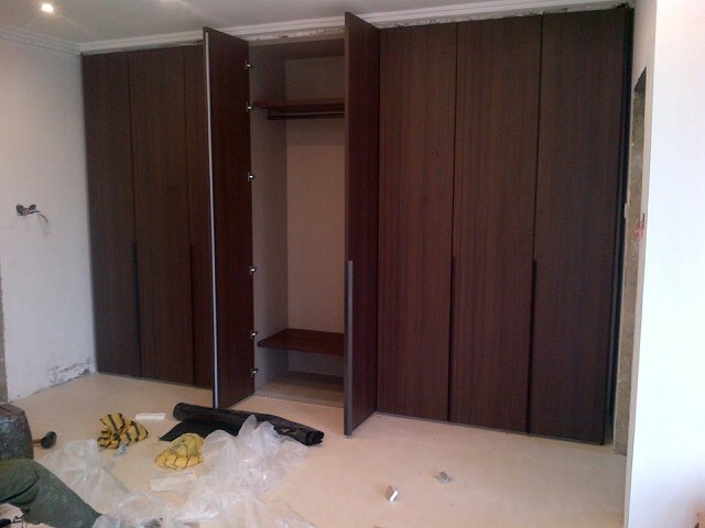 At Shessman ventures, we install quality kitchen cabinets, wardrobe cabinets,office cabinet with latest wall coverings.