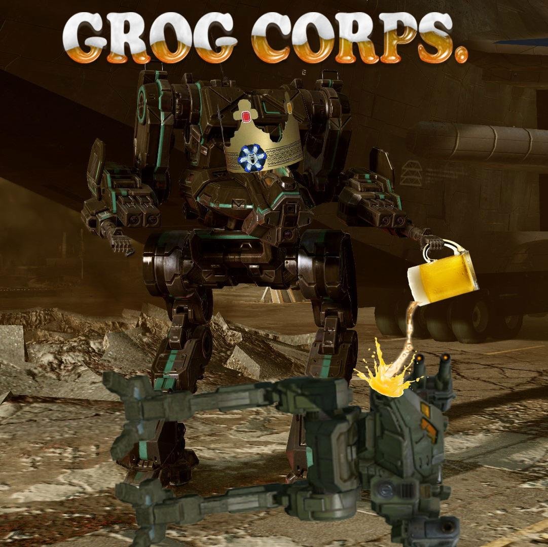Grog Corps is a gaming community whom enjoy drinking grog and frequently streams gameplay @ https://t.co/12DEKB1j4g.