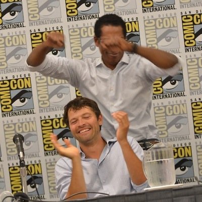 I'm the REAL Orlando Jones and Misha Collins is my BFF