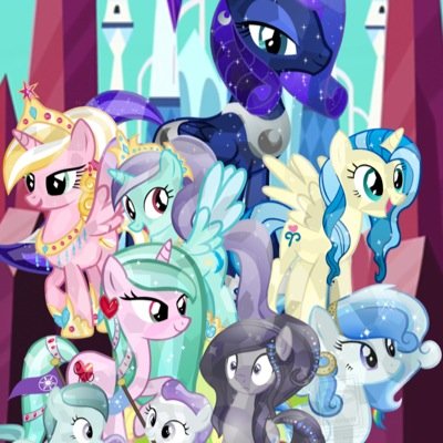 Hello my Crystal Ponies I am Luna or Princess Crystal Luna and im Just here to take care of the Crystal Ponies while Princess Cadence is Somewhere else bye