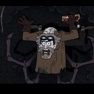 *demonic voice*IM THAT THING FROM INTO THE BUNKER AGGHHHHH