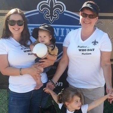 Louisiana girl relocated to Indy, loves God, my kids, 4 grands, the Saints, LSU and all things fleur de lis.
