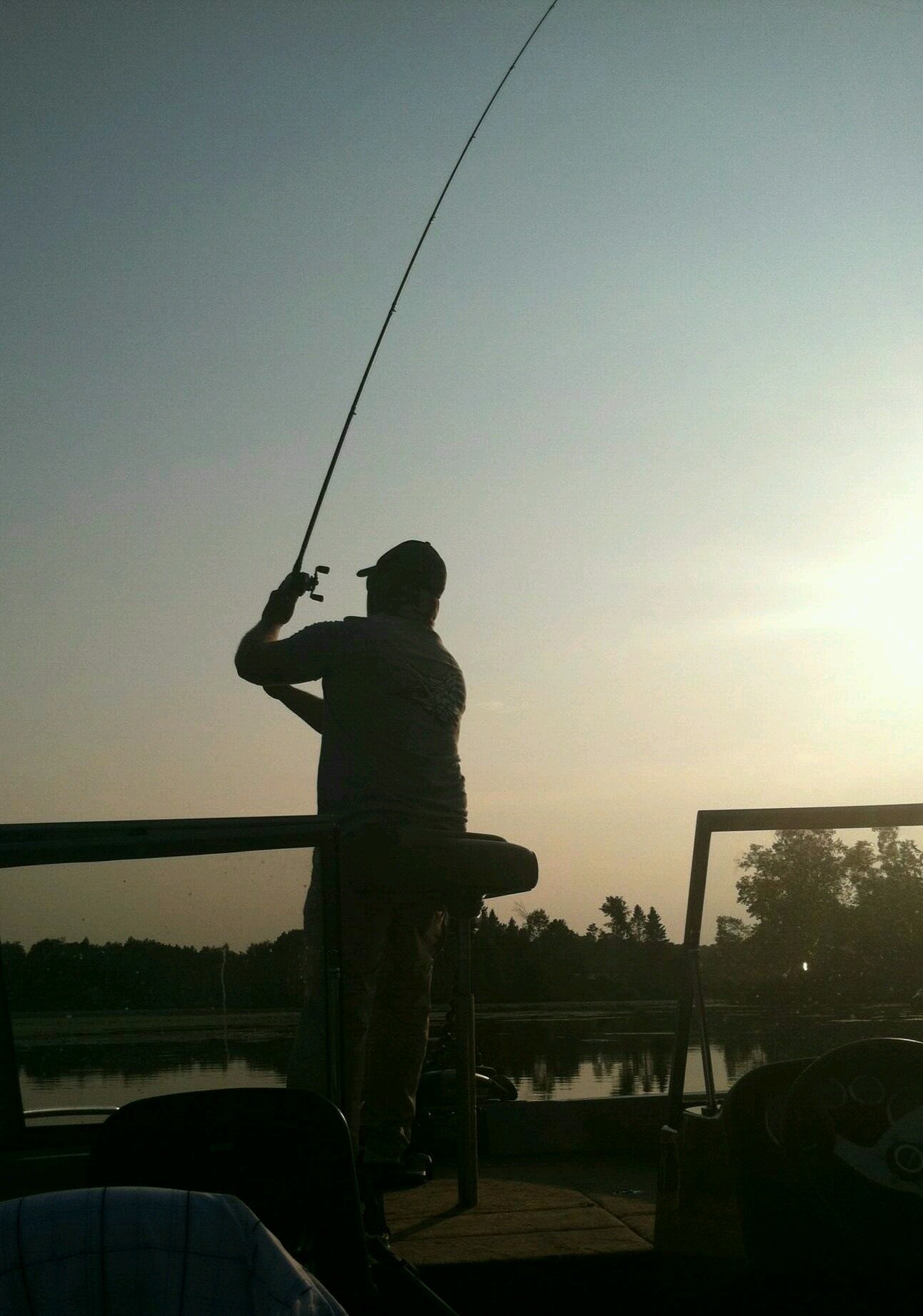 Putting the rubber to the road in a 400HP Mustang.  You can find me on the water fishing any given weekend. Multi-species fishing is the name of the game.
