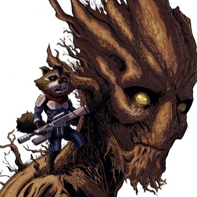 Groot. Monarch of Planet X. I follow and protect Rocket.