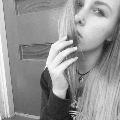 Your average white girl wasting her time on another stupid social network
