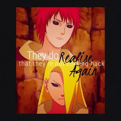 SASODEl's profile picture. We are admirers of the legendary 2 Akatsuki members, and their tragic love story. 永遠。つかの間。一緒に、組み合わせた、感情の定義です。