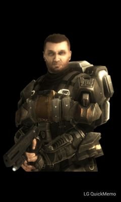 One of the many marines that fights the good fight.