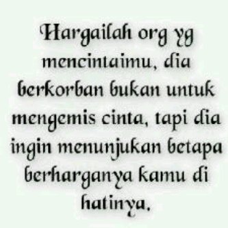 Jika tak mampu menjadi pena kebaikan, jadilah penghapus keburukan. Tweetnya bijak banget. Gk percaya? Buruan follow @untukmu_nasehat, langsung liat deh TL nya.
