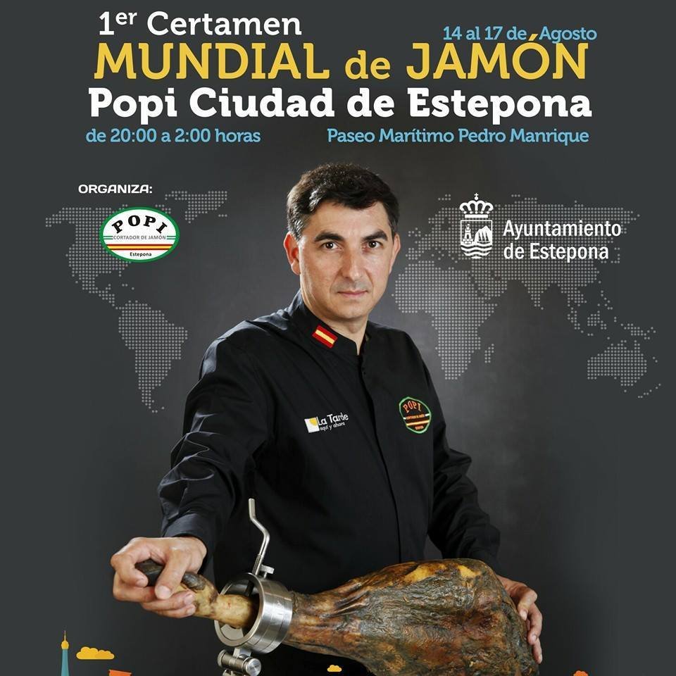 Cortador_Popi's profile picture. PERFIL OFICIAL: 1º Certamen Mundial de Jamón Popi Ciudad de Estepona
Cortador Profesional de Jamón.
Cuando el corte se convierte en arte.