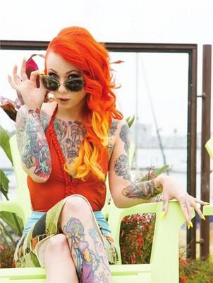 Tatuadora, Modelo, DJ & vegetariana 

|| RP ||