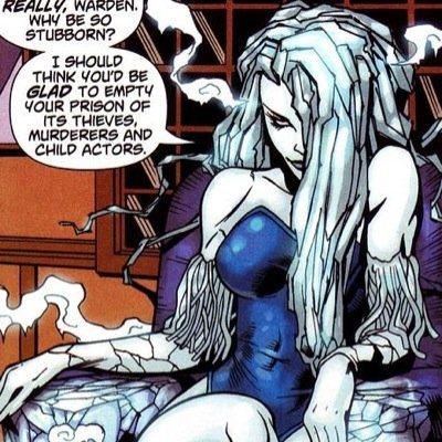 Bow before the Ice Queen or you will suffer an icy death. Killer Frost, my dear. What does that mean to you? [#DC/RP]
