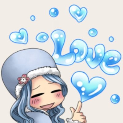 Juvia only came to Fairy Tail to be with Gray-sama. Now, Juvia has many wonderful comrades, a love rival, and a perfect lover~ ❤ Juvia's snowflake: @RainOfIce ❤