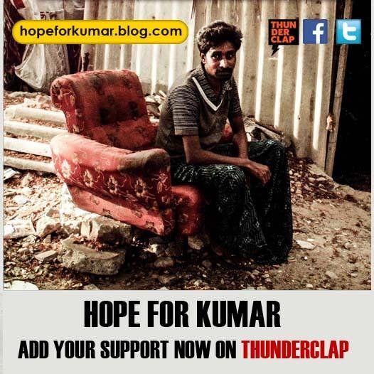 “Kumar Under Poverty Needs a Better Life, He is Married and has a Daughter lives with his Paralyzed Brother. http://t.co/0Vng5gZrJq”