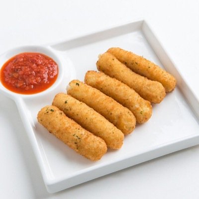 Everything Mozzarella Sticks.