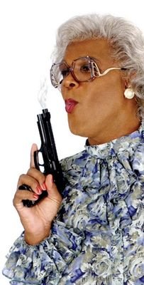 It's Madea. Muh to the damn d-e-a. Parody account
