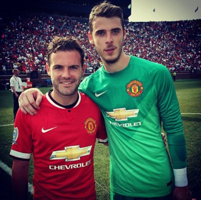 ☺David De Gea |☺ Juan Mata