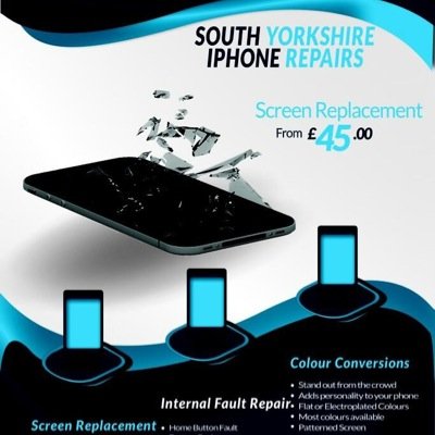 Professional iphone Mobile repairer in south yorkshire, no need to go to a shop! I will come to you :) http://t.co/j8lFeErQol