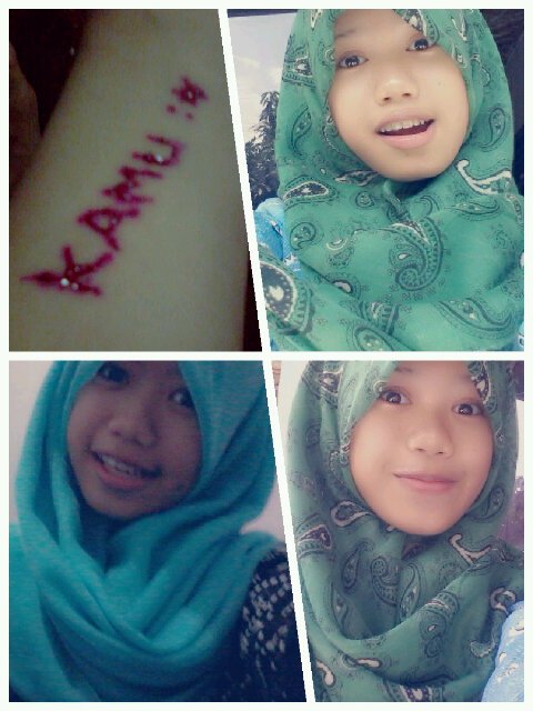 Aku
 bangga dengan kekonyolanku, walau terlihat BODOH. Setidaknya aku bisa 
membuat kalian tertawa dengan caraku sendiri:)) 
SAHABAT({}):*