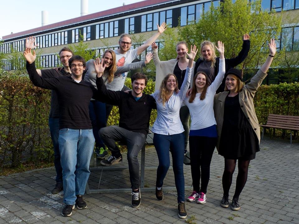 This is a group of 9 people using every day and night hour of the Danish summer in a laboratory trying to SAVE THE WORLD!!!!!!!!!!