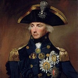 Lord Nelson Greatest Ever Englishman

As down in the sunless retreats of the Ocean, 
Sweet flowers are springing no mortal can see, 
So, deep in my soul...