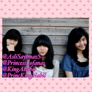 PrincessLofanas! Survivors joined Lofanas ! Love Lofanas and Syahnaz Sadiqah! You Lofanas? Follow me! Follback cek Favo!
