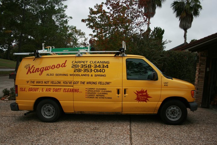 kingwood_carpet's profile picture. All of our work is done in the local area so our vans can be dispatched quickly for service.