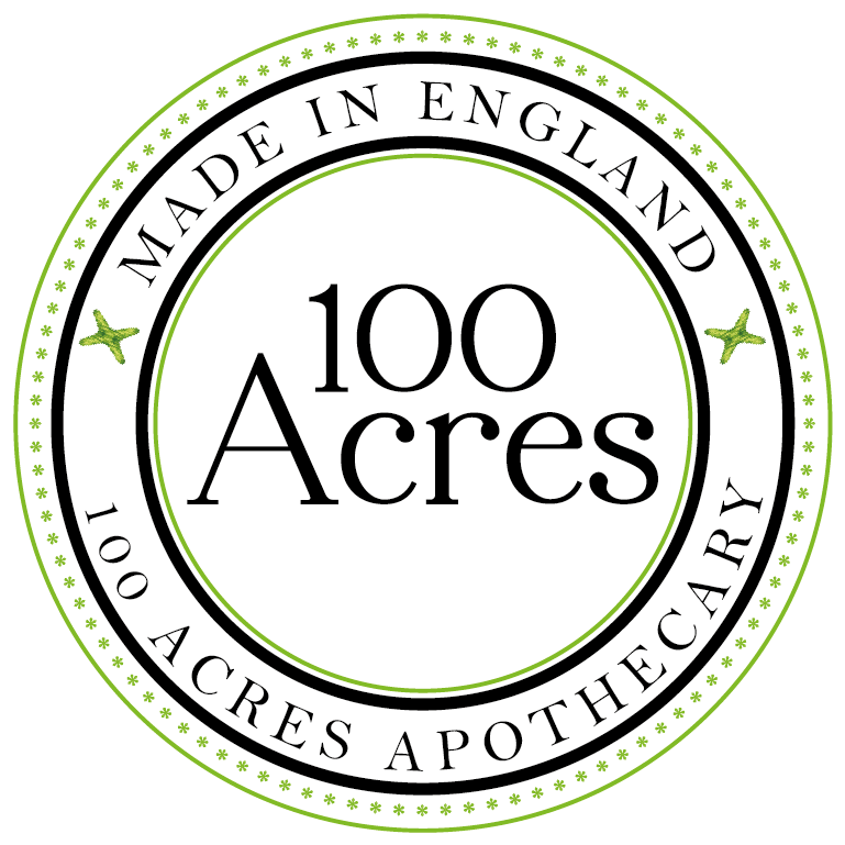 Handmade in the UK, the 100 Acres Bath and Body range contain only natural botanicals and essential oils. Experience being in your own 100 Acres of heaven.