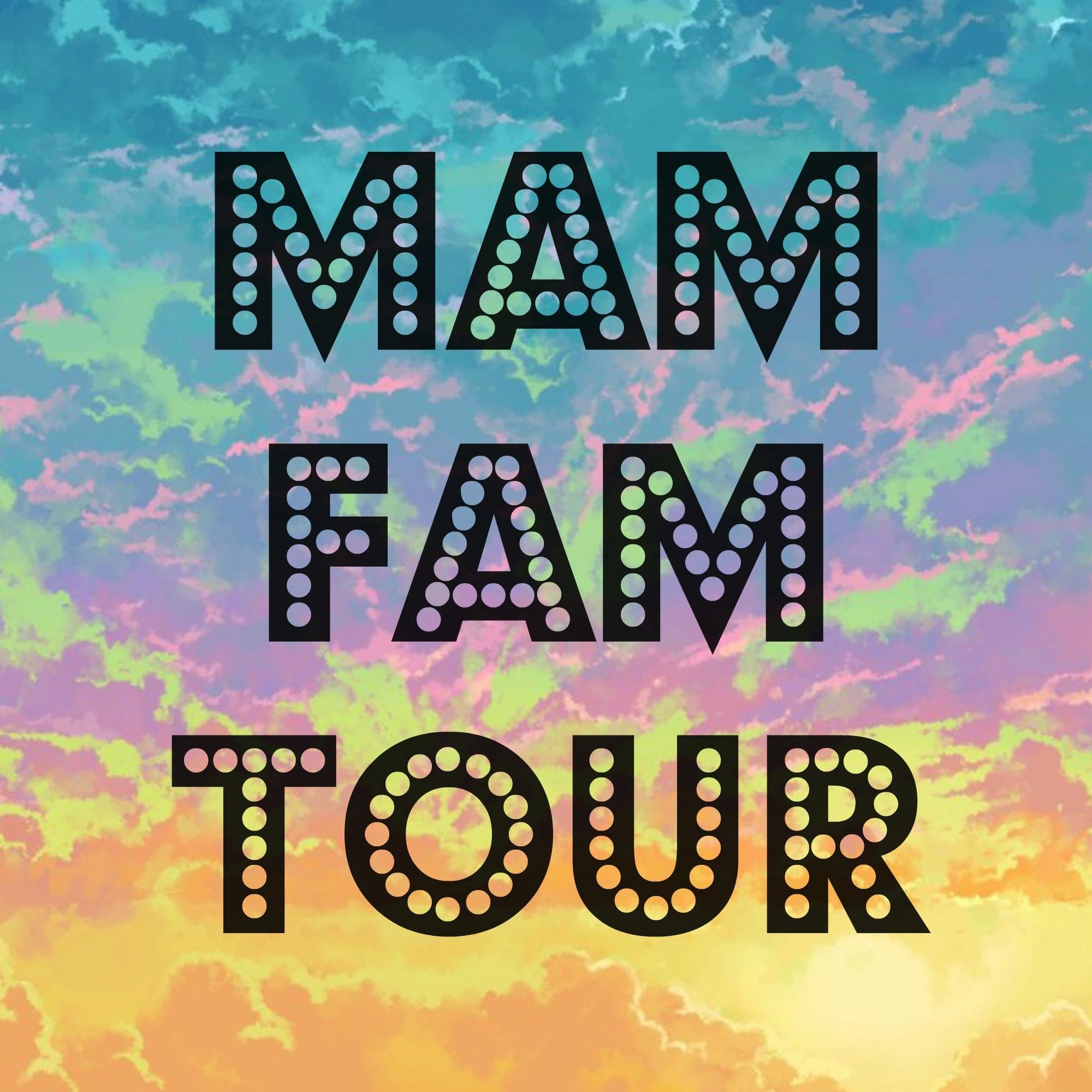 A new tour to help you meet upcoming social stars!! Coming to a city near you! Follow us on instagram for more information• @mamfamtour