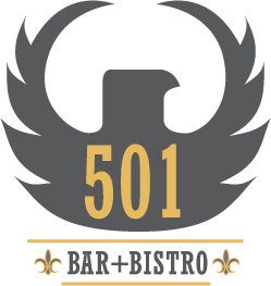 Proud supporters of the ongoing Downtown boom! Right on the corner of Texas and Campbell, 501 Bar & Bistro!