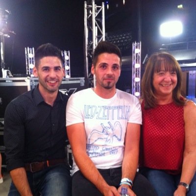 Very proud aunty of Alex and Ben Haenow