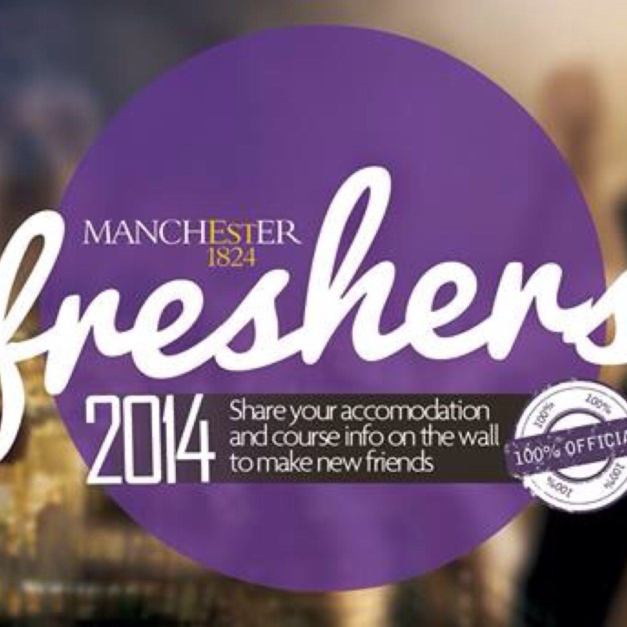 UOMFreshers14's profile picture. University of Manchesters Official Freshers Twitter Page 2014... Stay Tuned For All The Best Partys and Events!!