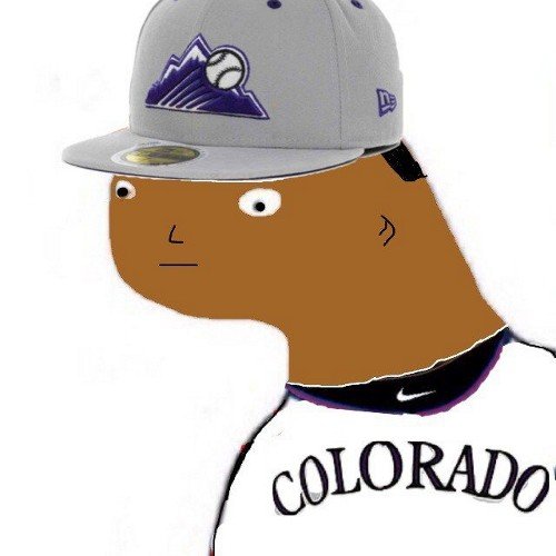 CurlozGunzulez's profile picture. Plae fur da culurado rockys #5 nd olso fukd yur bich (Not affiliated wit  the Colorado Rockies or Carlos Gonzalez