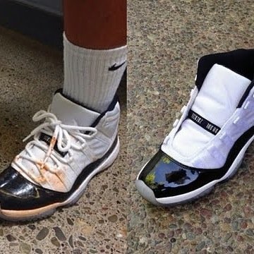 10$ Shoe Cleaning Free Shipping. Send them in and I will completely redo and clean them to look as good as they can get and ship them back free! DM for details.