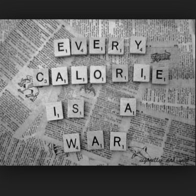 diagnosed anorexia and depression~ ultimate goal: to be thin