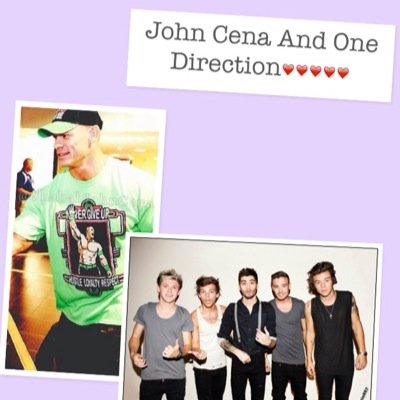 One Direction,The Bella Twins,WWE,and John Cena PLEASE follow me :) :) :) ❤️